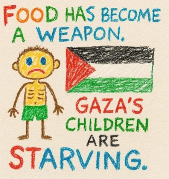 When Israel stopped all aid trucks from entering Gaza, food quickly ran out and children began to starve to death – in the first sign that a rift was 